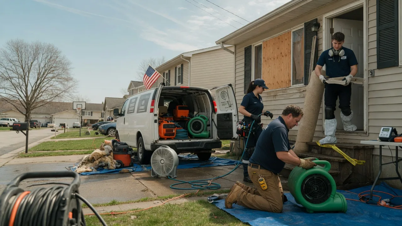 Water Damage Restoration in Sheffield, AL near me